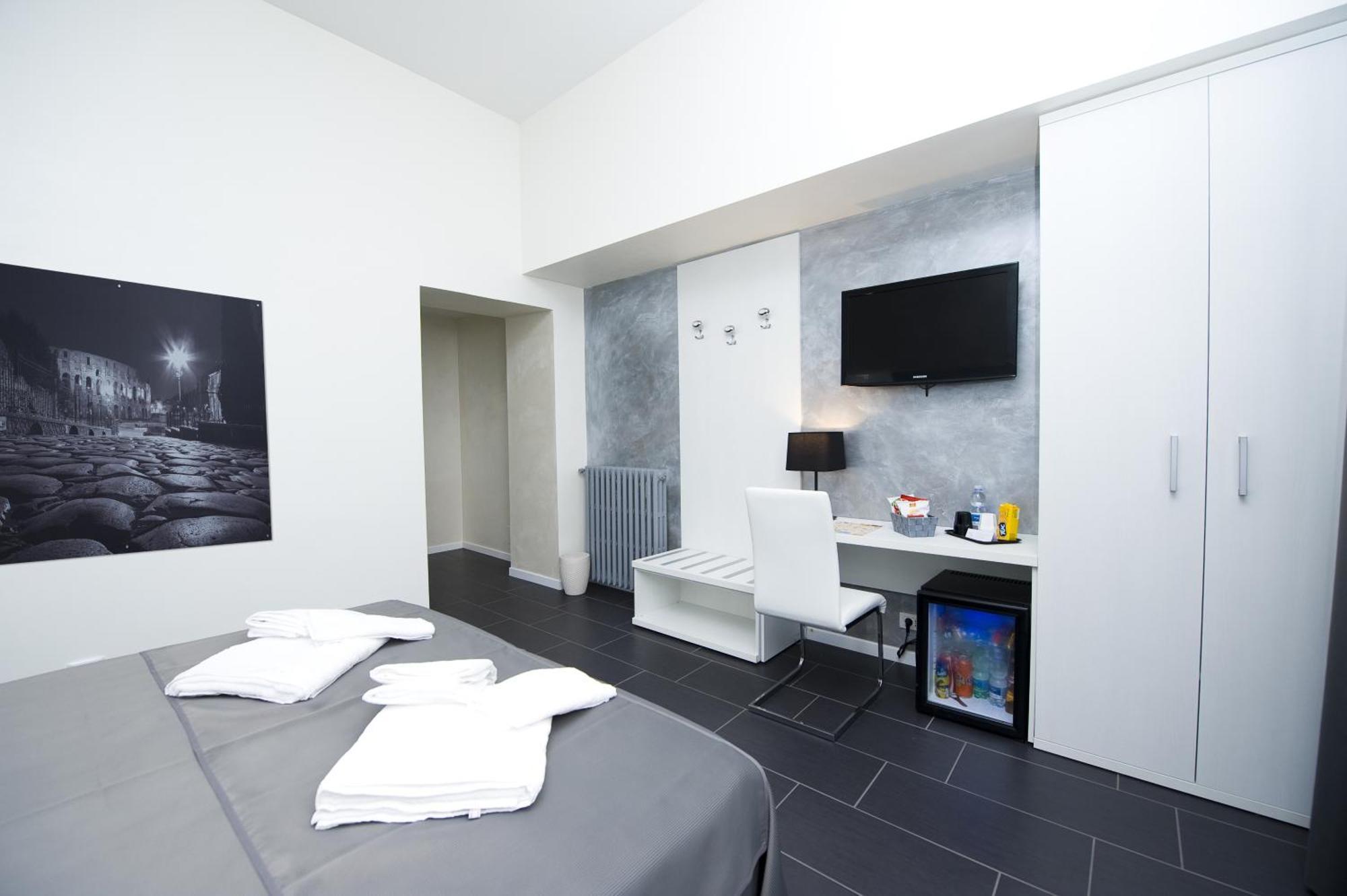 Hotel Grey&White Roma Habitación foto